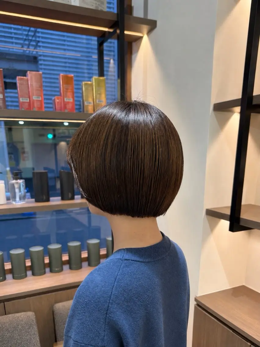 ショート ボブ 伸ばしかけ ショートヘア カラー/ブリーチ✨ ヘアセット/コハルのヘアスタイル