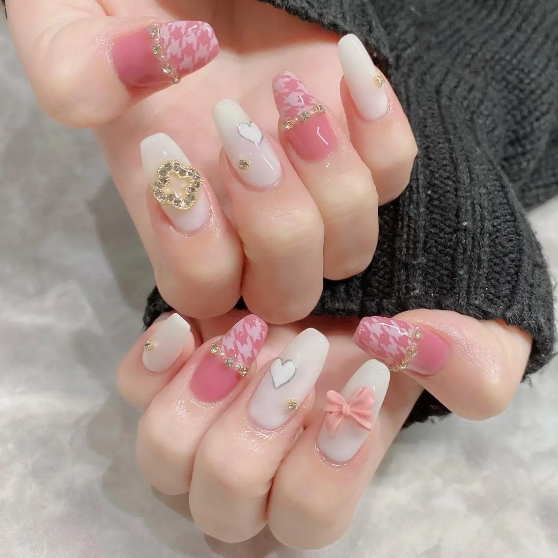 ネイル ハンドネイル 長谷川 奈緒美のネイルデザイン