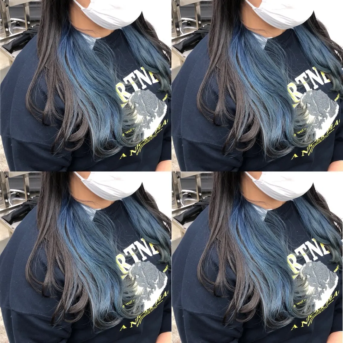 ロング カラー 推しカラー✨ オタク美容師ユウカのヘアスタイル