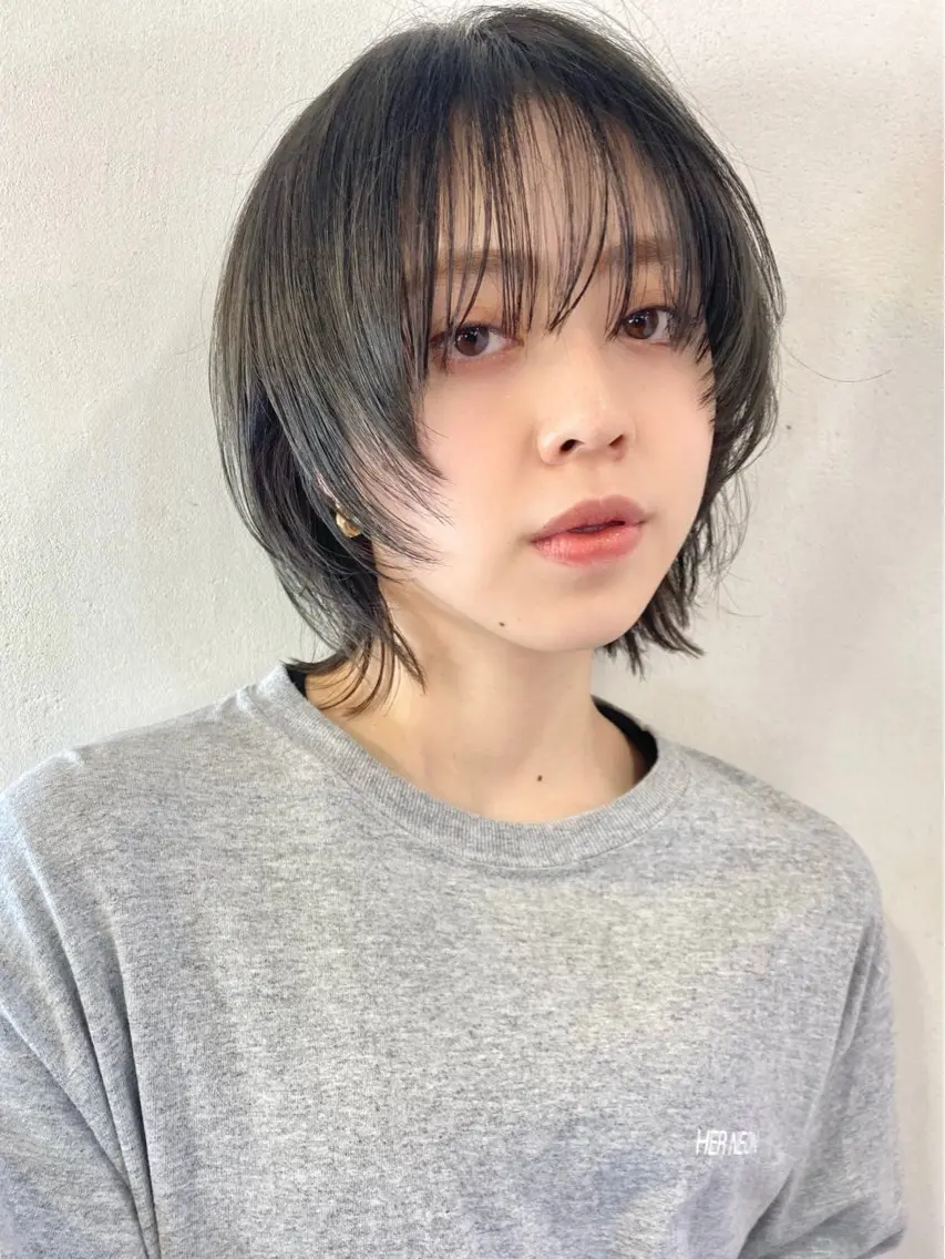 ショート カット トリートメント レイヤー/メンズ 竹田凪儀のヘアスタイル