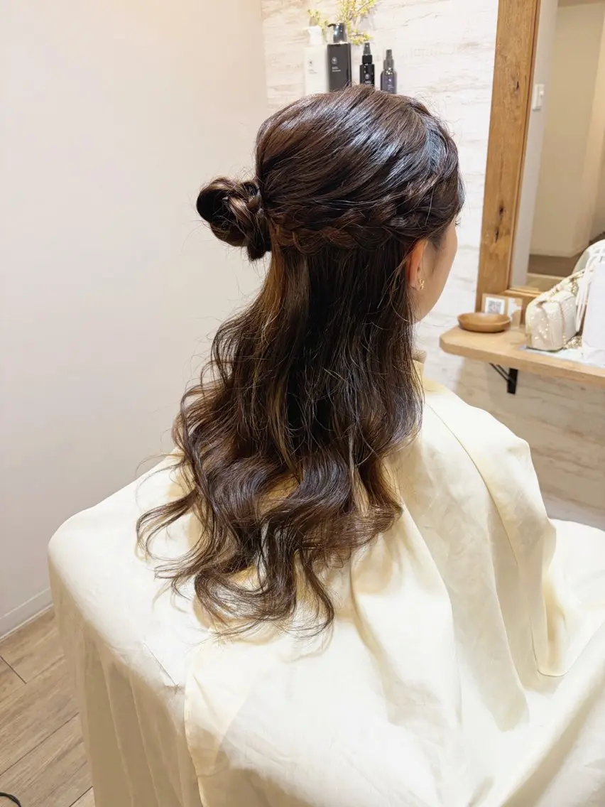 ヘアアレンジ 塩尻 ヘアセットのヘアスタイル