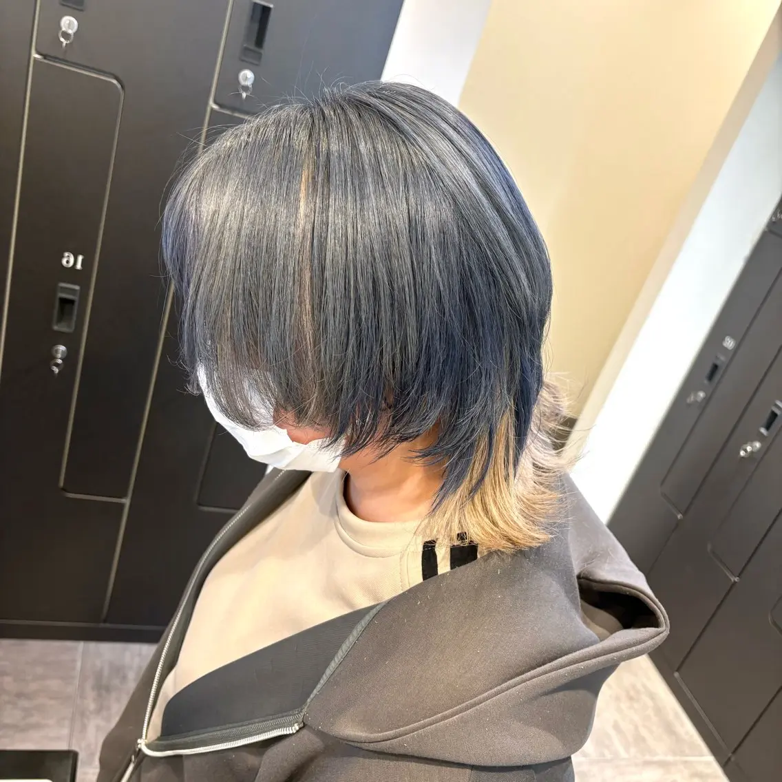 ショート カラー デザインカラー 似合わせカット 🖤大人可愛い⌇ 𝐑 𝐈 𝐎🖤のヘアスタイル