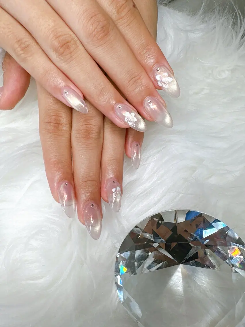 ネイル 氷ネイル・うるうるネイル nail salon OnRのネイルデザイン