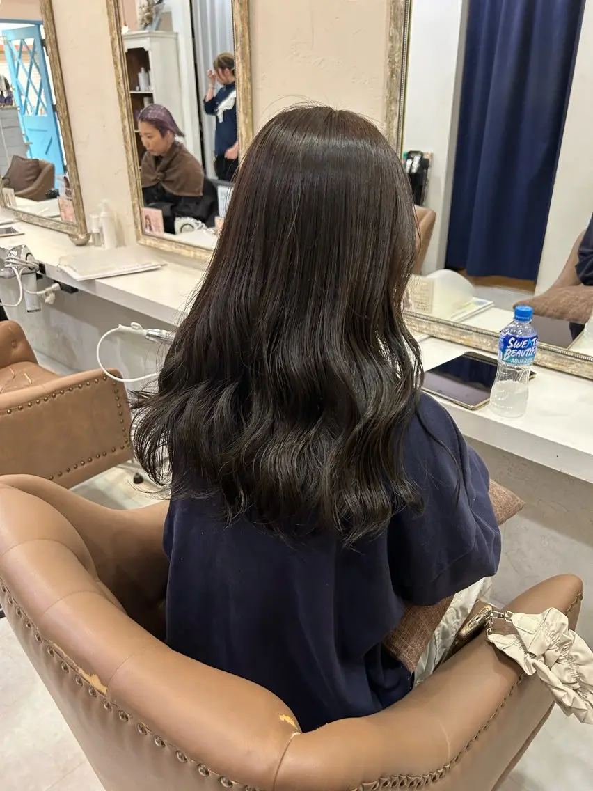 セミロング カラー lole. まさきのヘアスタイル