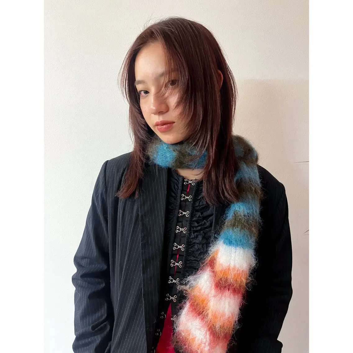 ミディアム 【NIU】 wakakoのヘアスタイル