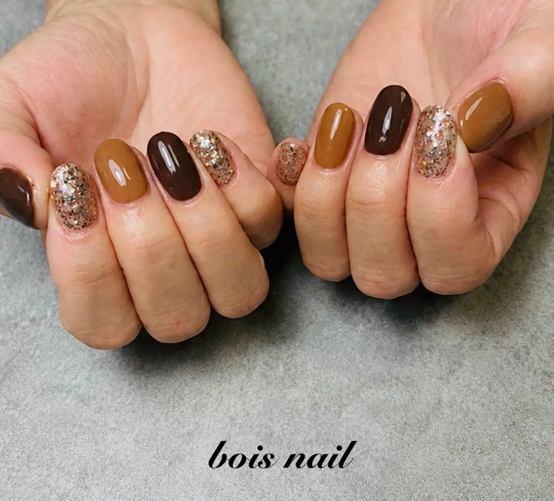 ネイル ハンドネイル bois nail ボワネイル北巽のネイルデザイン