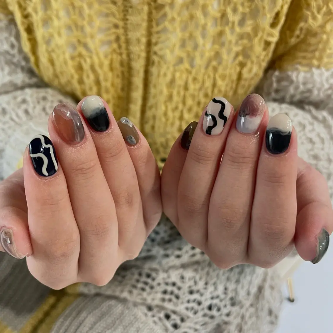 ネイル ハンドネイル roof nailのネイルデザイン