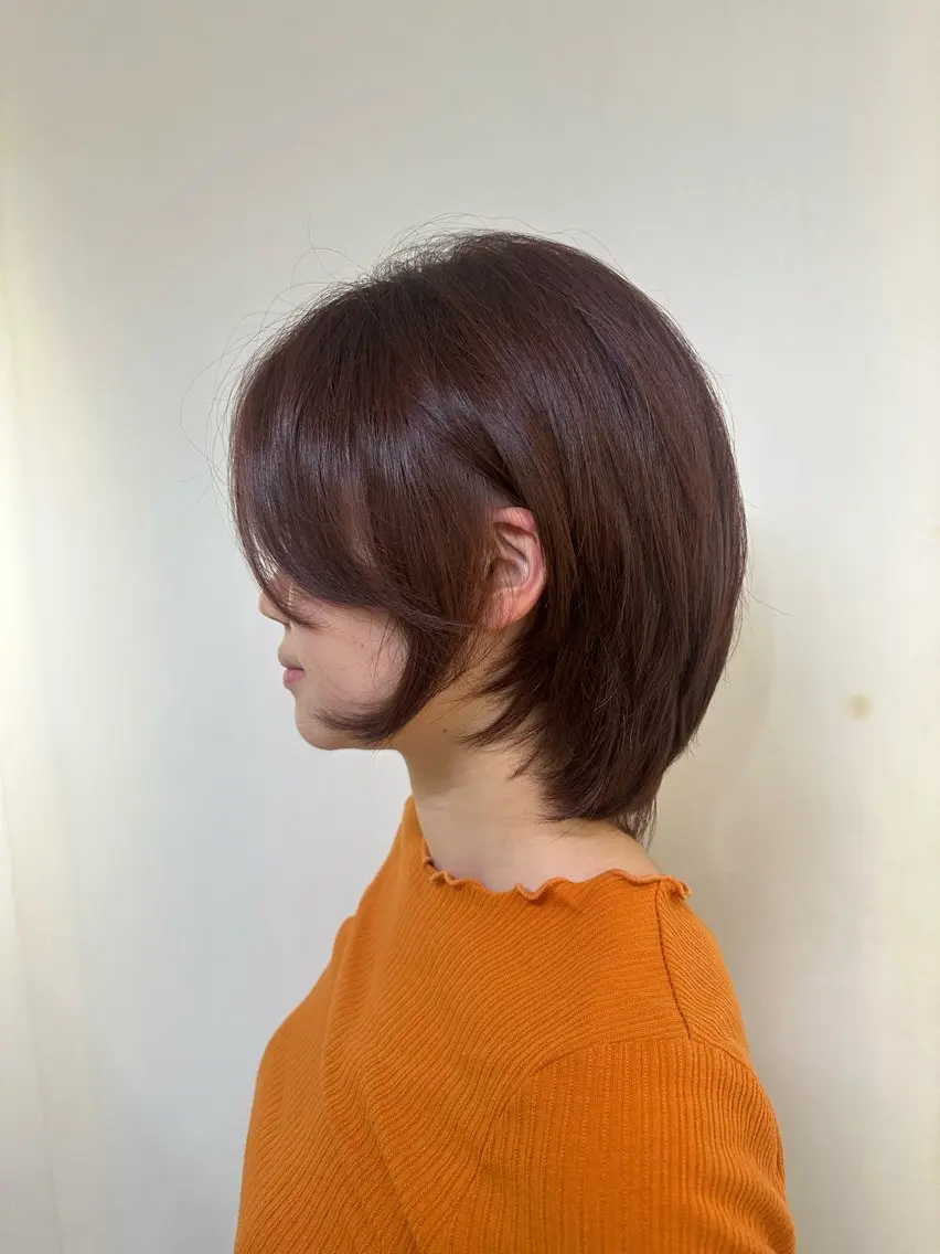 ショート カラー ショートカット / 星野菜月のヘアスタイル