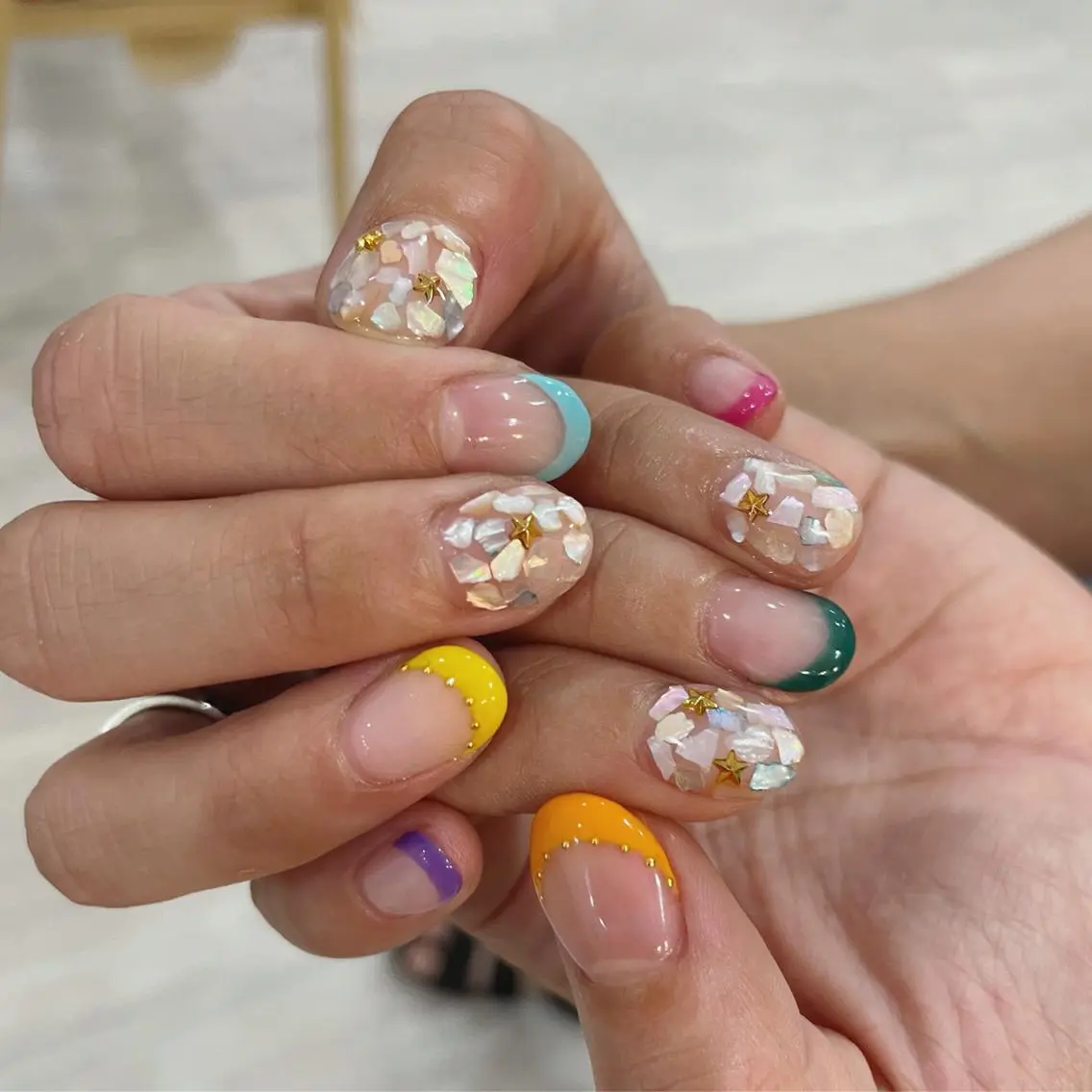 ネイル アートネイル 持ち込み MIUNail YUMIのネイルデザイン