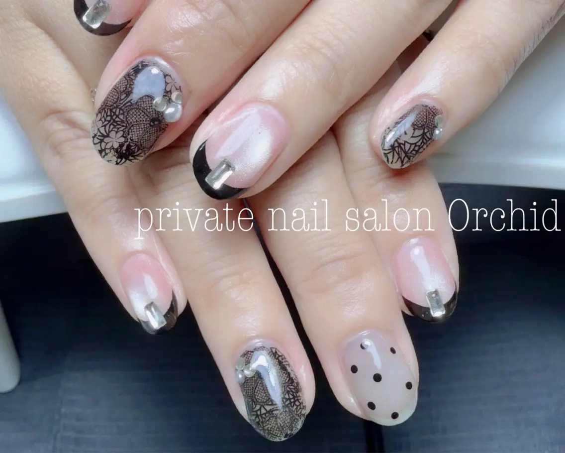 ネイル ハンドネイル nail salon Orchidのネイルデザイン