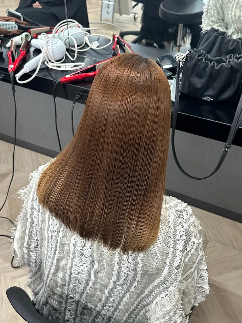 ミディアム しんかい はるかのヘアスタイル