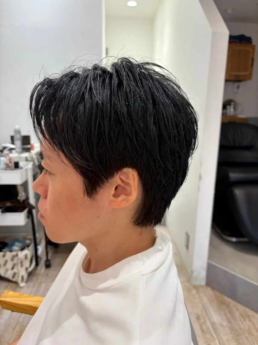 メンズ カット 片山 森尊のヘアスタイル