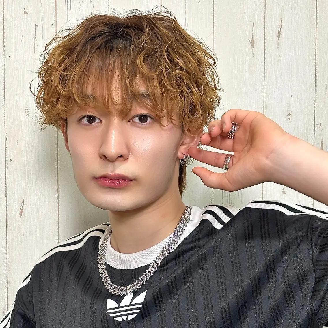 ショート パーマ メンズ カット パーマ 💥桜木町メンズ専門 💥ルキのヘアスタイル