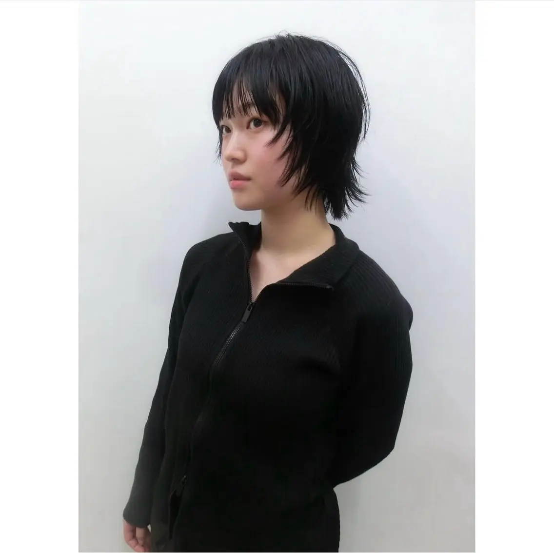 ショート ヘアカラー トリートメント ヘアセット Kanna 神奈のヘアスタイル