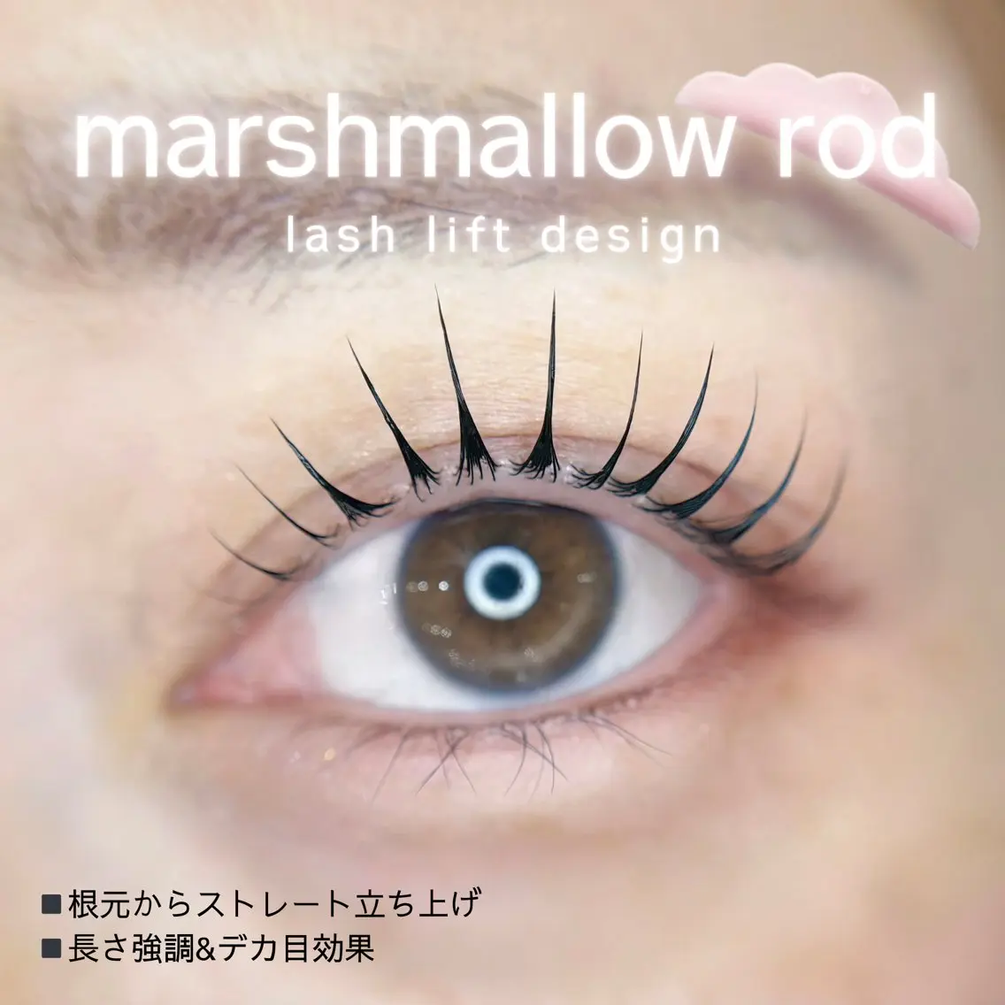 マツエク・マツパ マツパ 束感まつげ🐰アカリ /目元分析×似合わせのマツエク・マツパデザイン