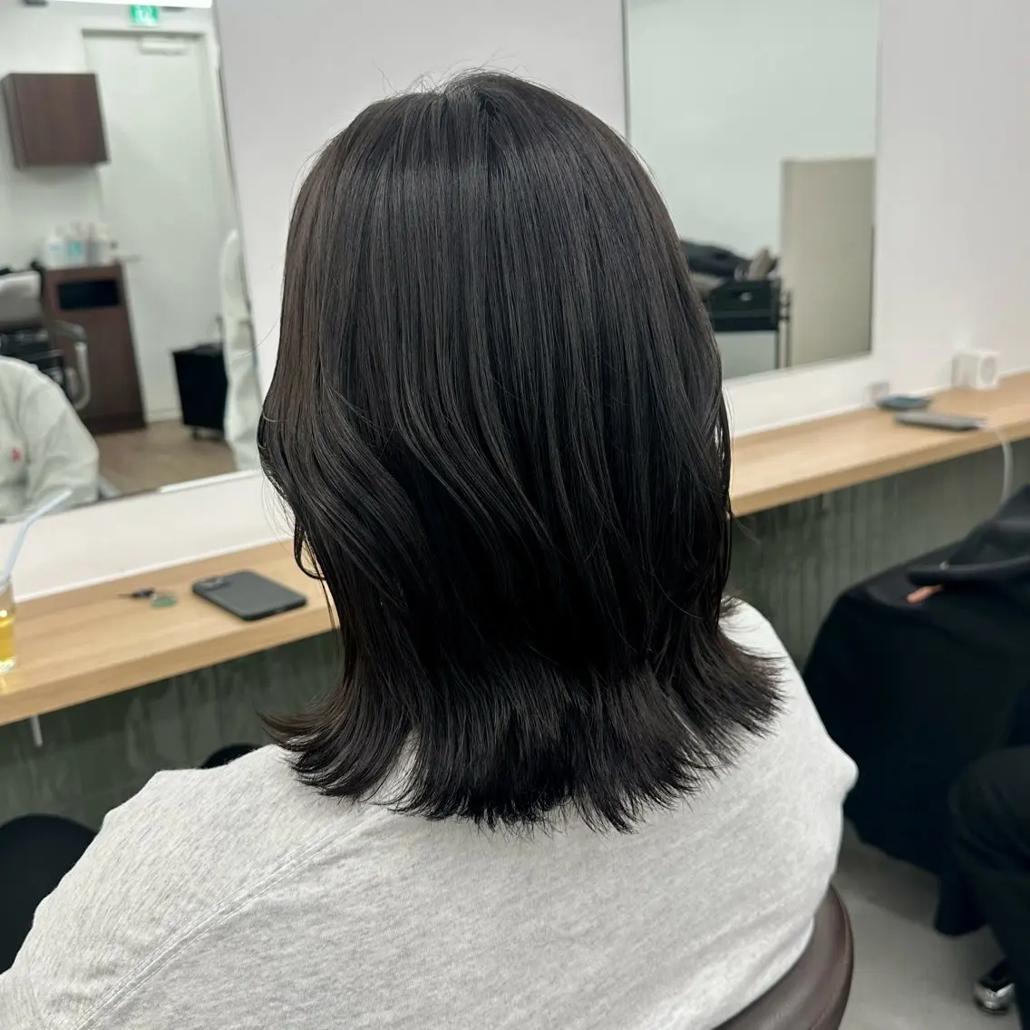 ミディアム カラー カット ヘアカラー トリートメント ブリーチなし/レイヤ ー特化🌈Tommyのヘアスタイル
