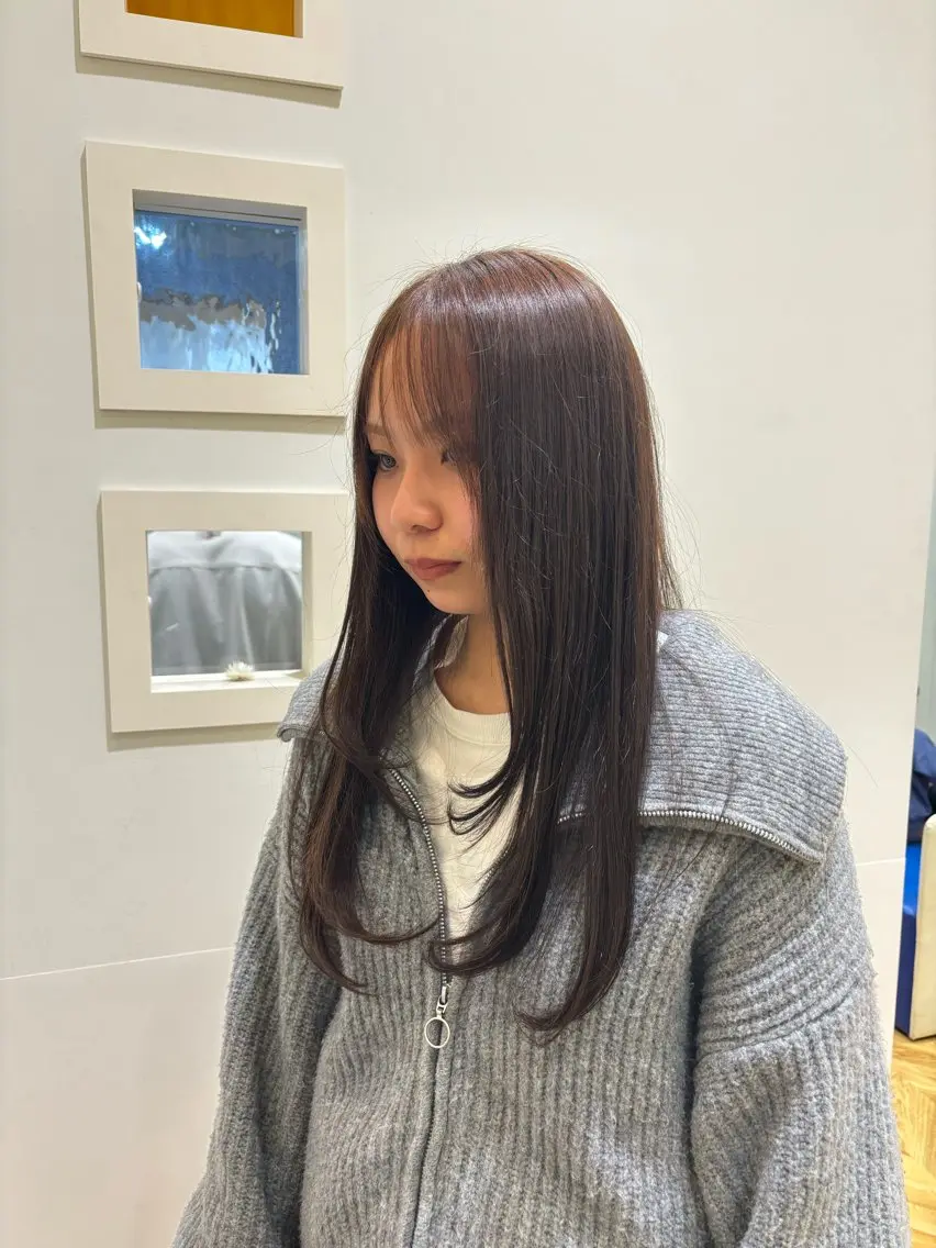 ロング 田中 真白のヘアスタイル