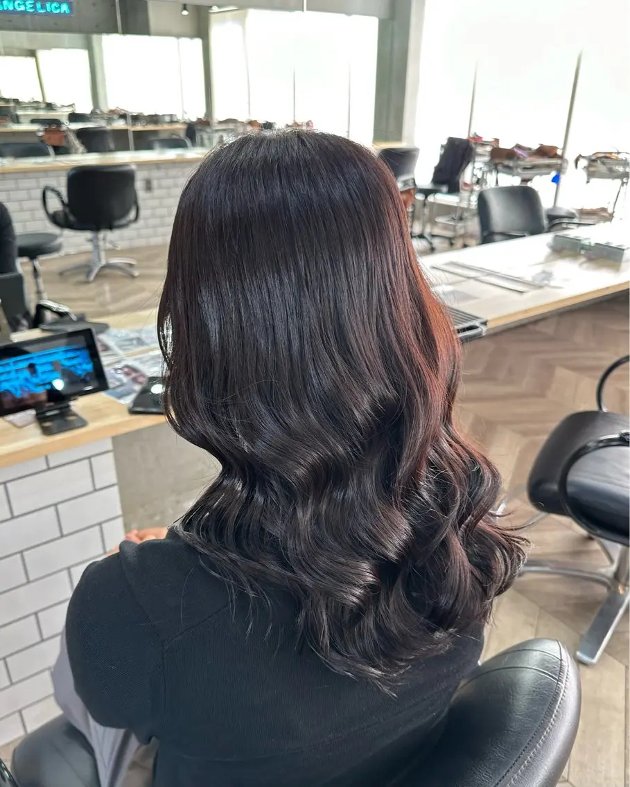 カラー ヘアカラー Angelica 内海 遥奈のヘアスタイル