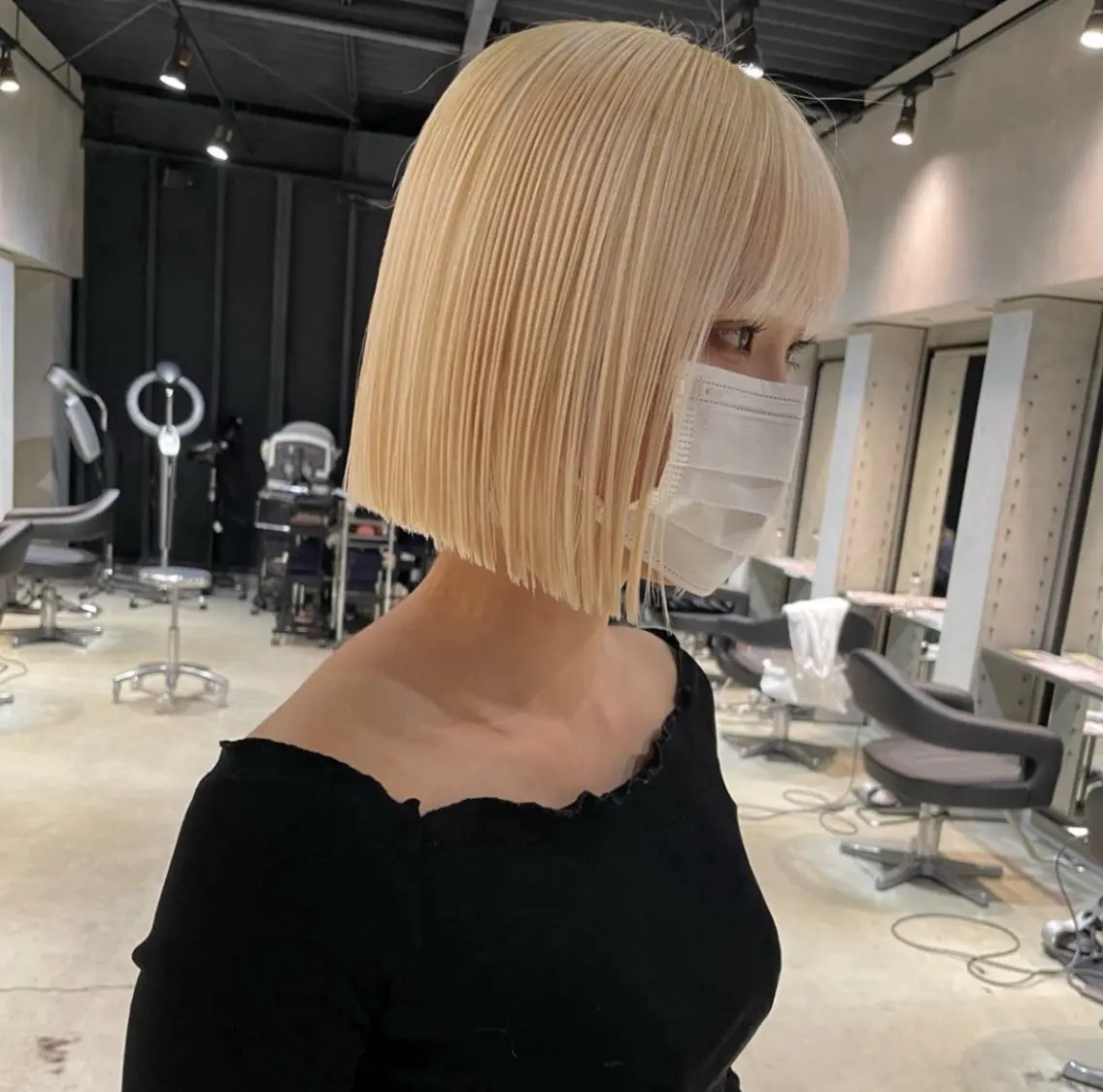 ショート 韓国ガーリー🤍ハイ トーン🤍Ayanaのヘアスタイル