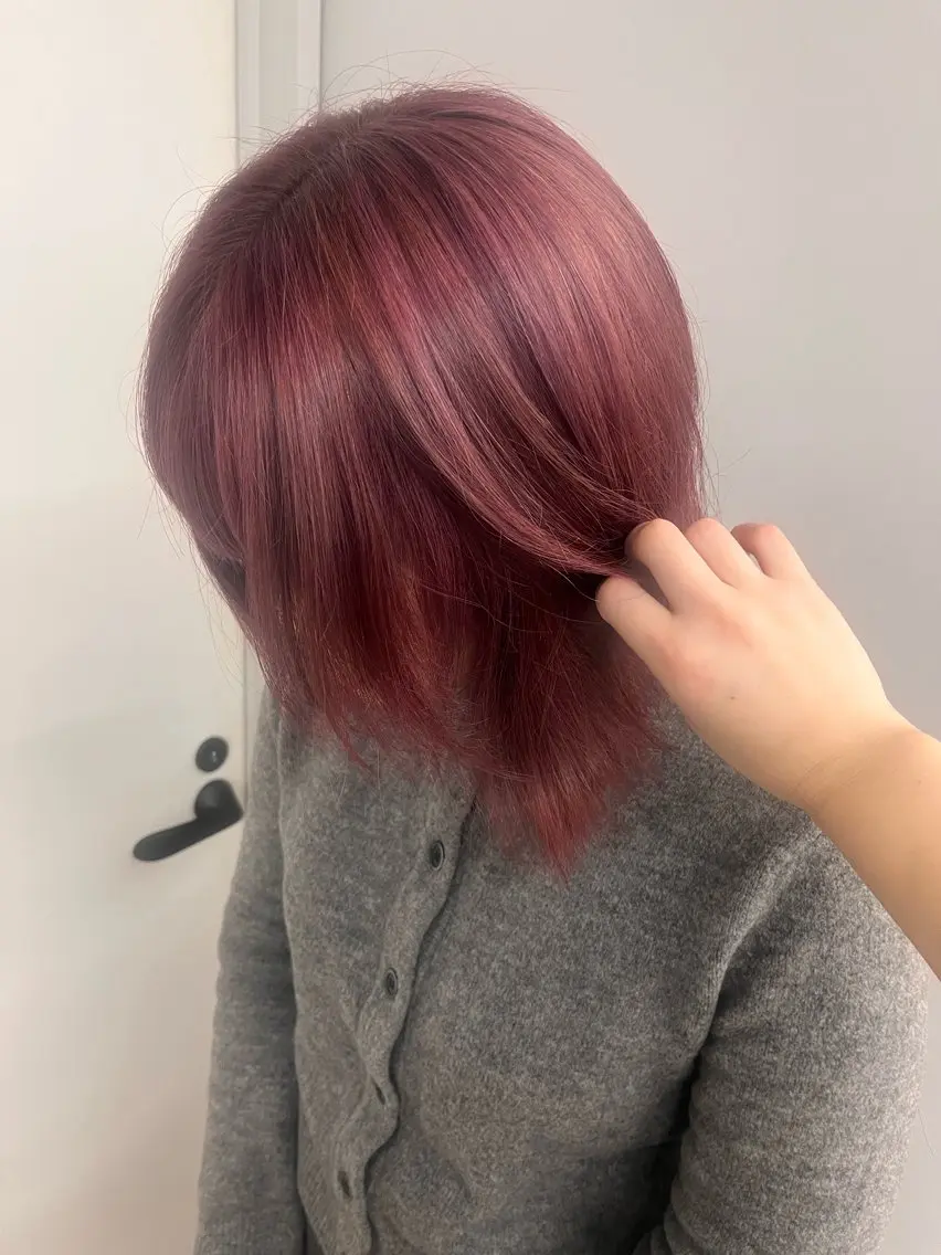 カラー ヘアカラー koikiナチュラル オリーブカラー🦙のヘアスタイル