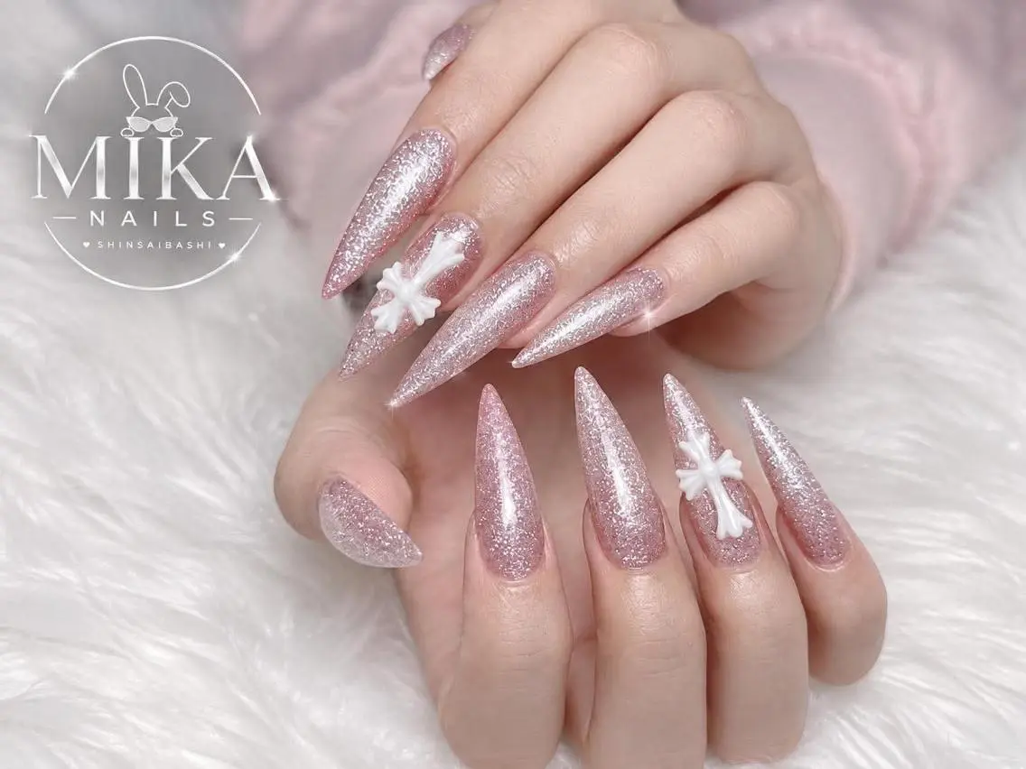 ネイル アートネイル チークネイル ドット フットネイル フレンチネイル ハンドネイル Mika Nailsのネイルデザイン