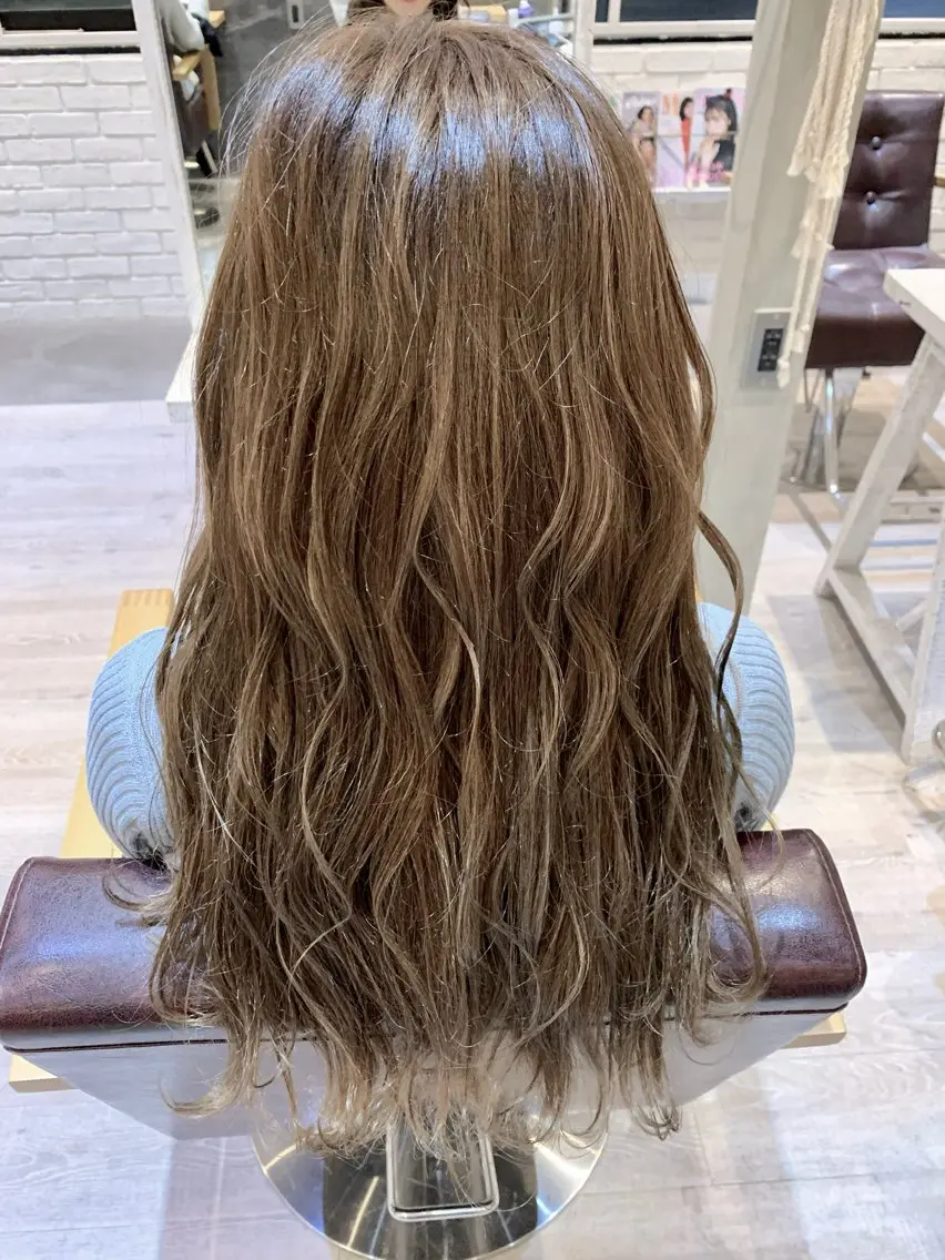 ロング カラー 塚本 昂のヘアスタイル