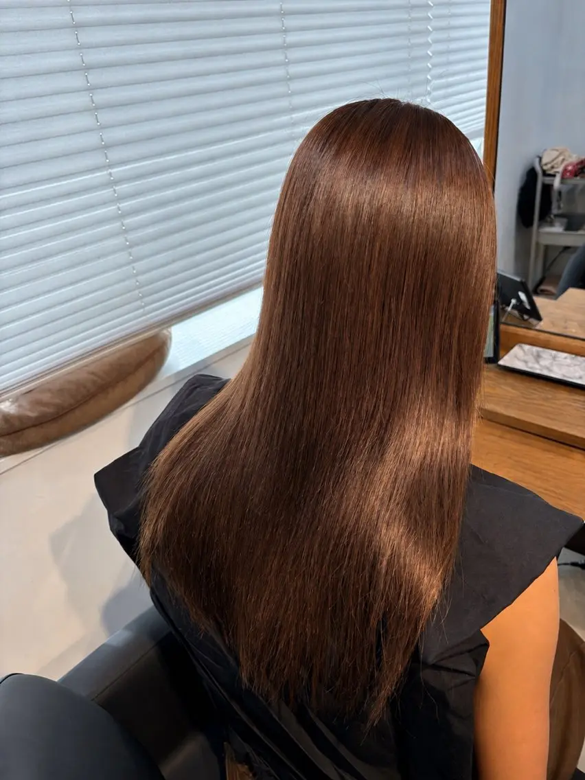 ロング 縮毛矯正 🍒KAHOE🍒 Rooohairのヘアスタイル