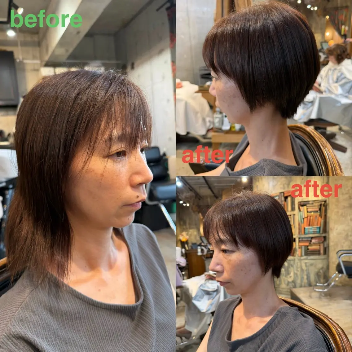 ショート カラー ヘアアレンジ ショートボブ 丸みショート ブラウンカラー ナチュラルブラウン ボブ カット ヘアカラー 🍀Ryosuke 🍀のヘアスタイル