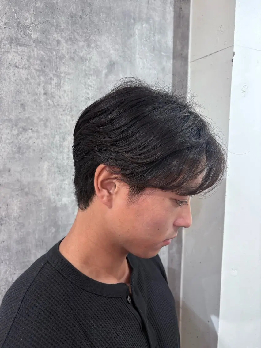 【⭐️初回✨】メンズ🧑🏻‍🦱カット➕パーマ［ツイスパ、スパイラル＋2000円］の写真