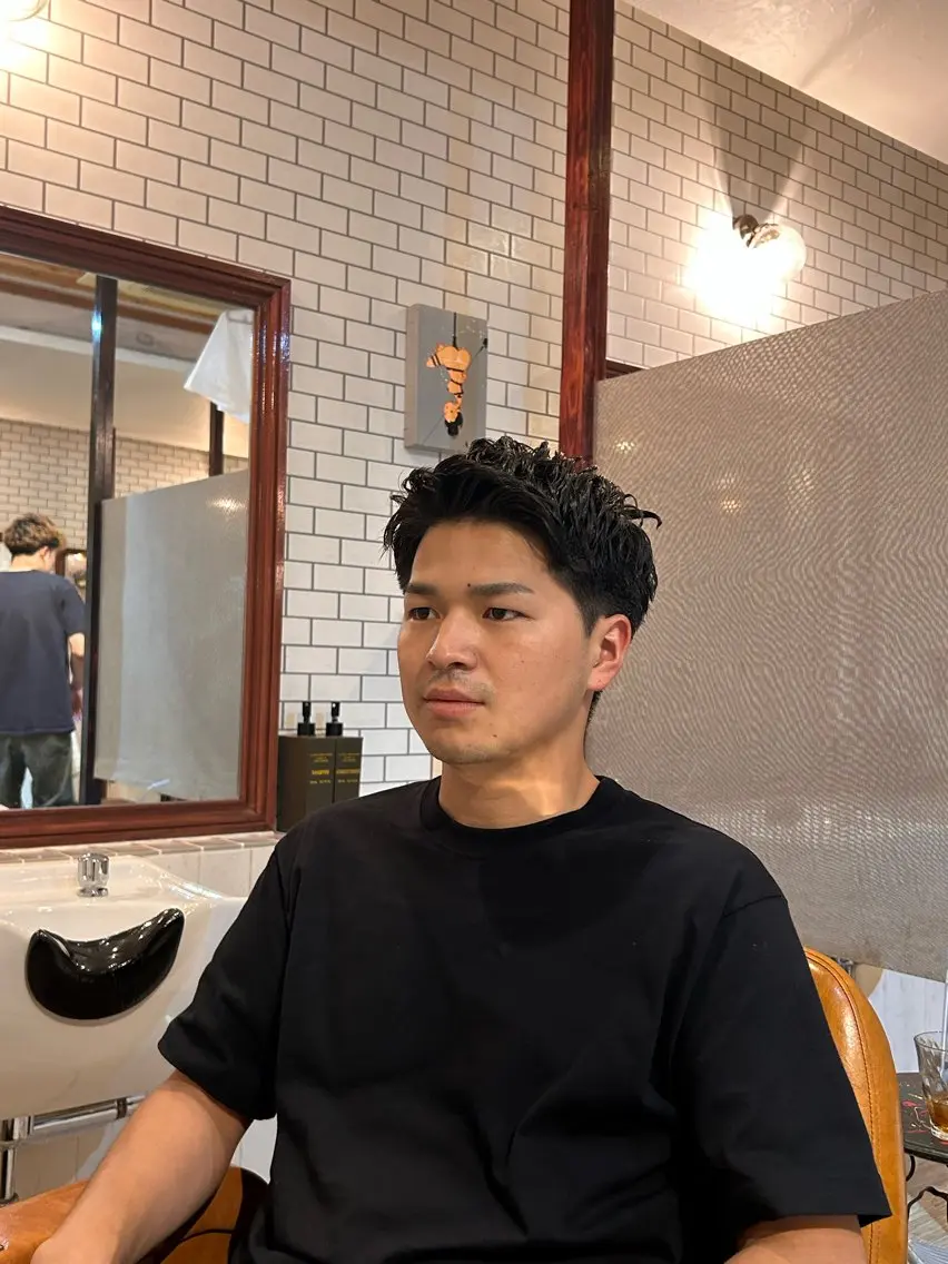 ショート 吉田 龍人のヘアスタイル