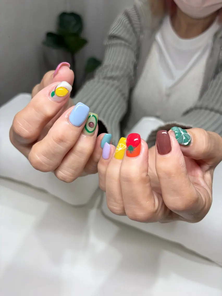 ネイル アートネイル ハンドネイル ネイルサロン /しあわせたいむ🌱のネイルデザイン