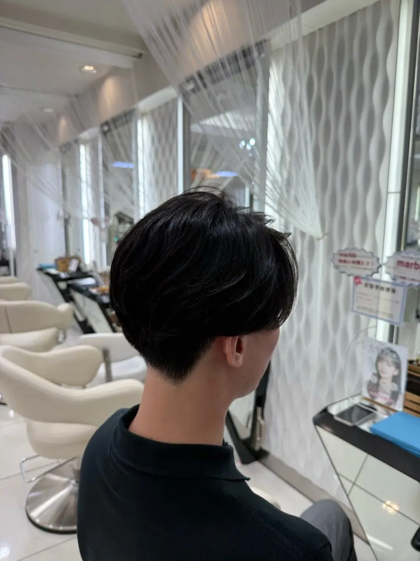 ショート パーマ メンズ カット パーマ 🔥men's特化 🔥三上 拓真のヘアスタイル