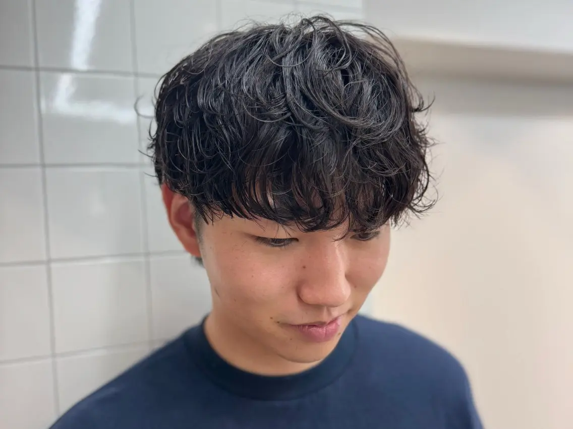 メンズ カット パーマ 大宮/メンズパーマ 関勇也のヘアスタイル