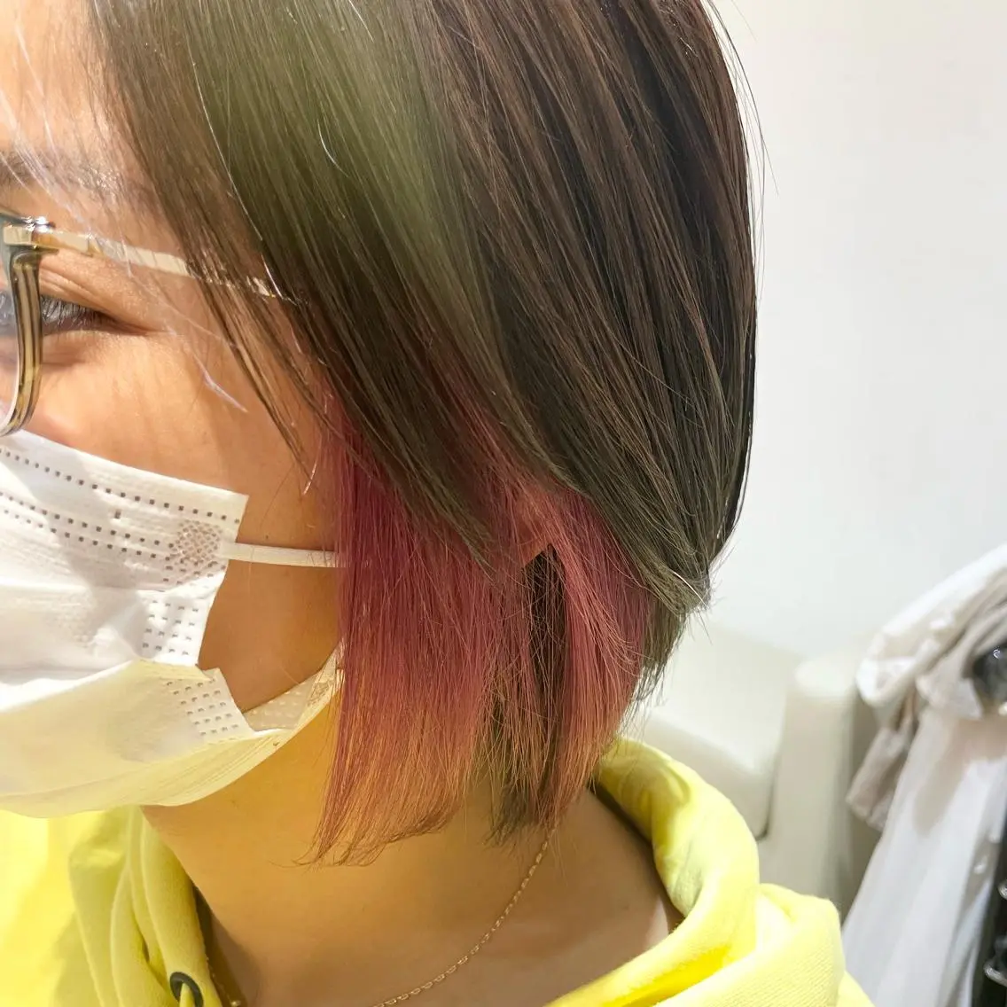 ショート 髪質改善 縮毛矯正 トリートメント 酸熱トリートメント MATISSE藤崎 渕上 ジュビアイのヘアスタイル