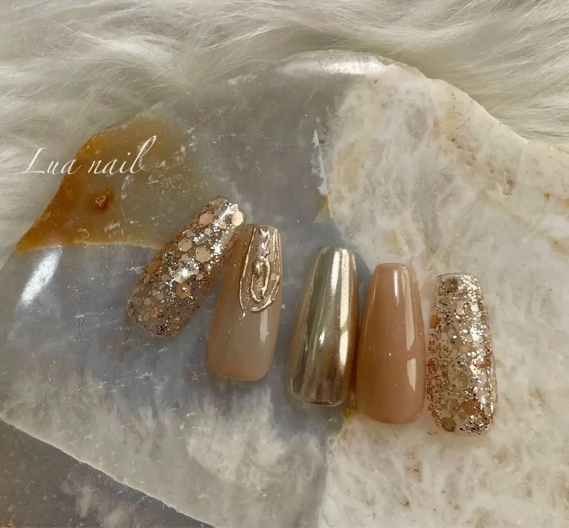 ネイル ハンドネイル Lua nail *misatoのネイルデザイン