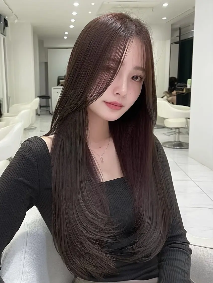 【うる艶ストレート🫧】縮毛矯正＋カット✂️✨️の写真