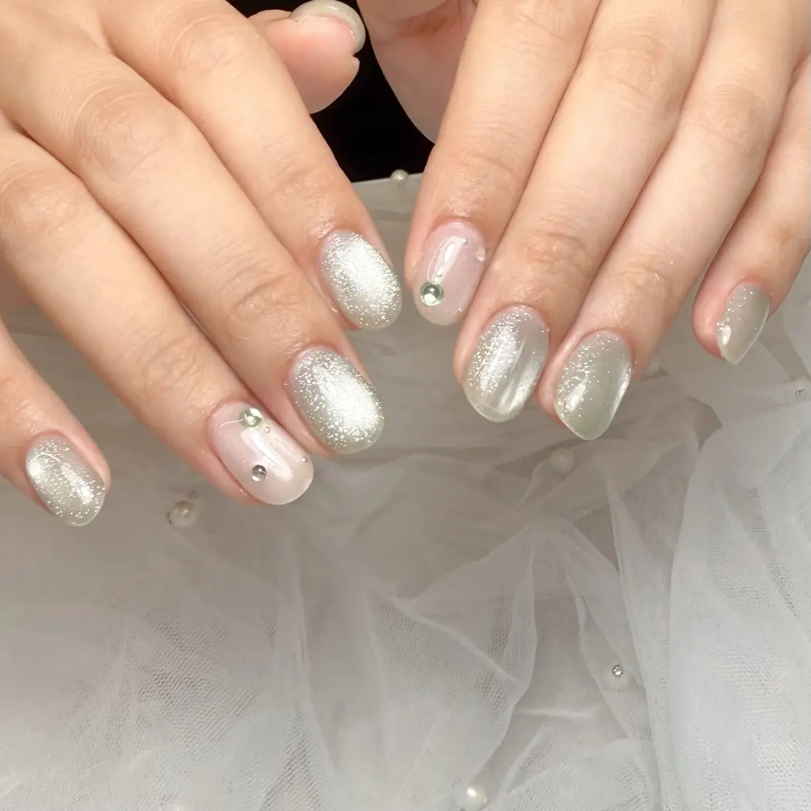 ネイル mau🩵 堺筋本町nailのネイルデザイン