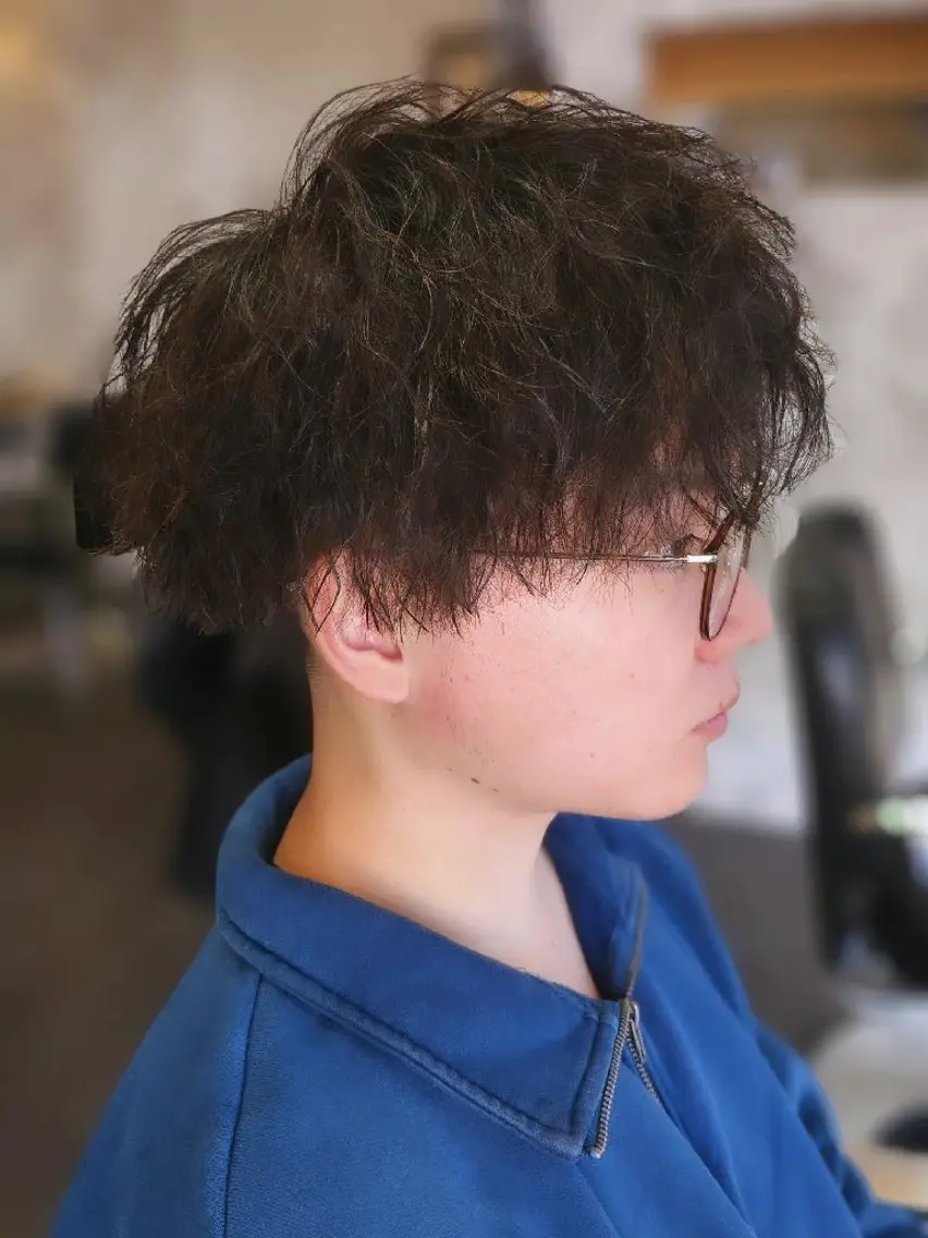 メンズ✂️カット+ツイストパーマの写真