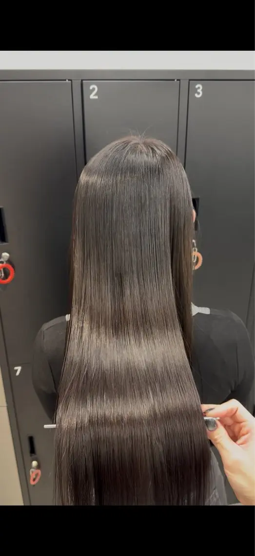 ロング カラー 髪質改善 カット ヘアカラー トリートメント 🌹艶カラー🌹/ 👼パーマの髪様👼のヘアスタイル