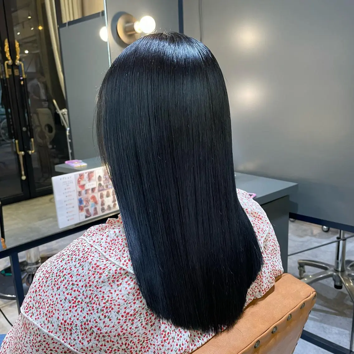 ロング カラー カット ヘアカラー トリートメント 村山 美空のヘアスタイル