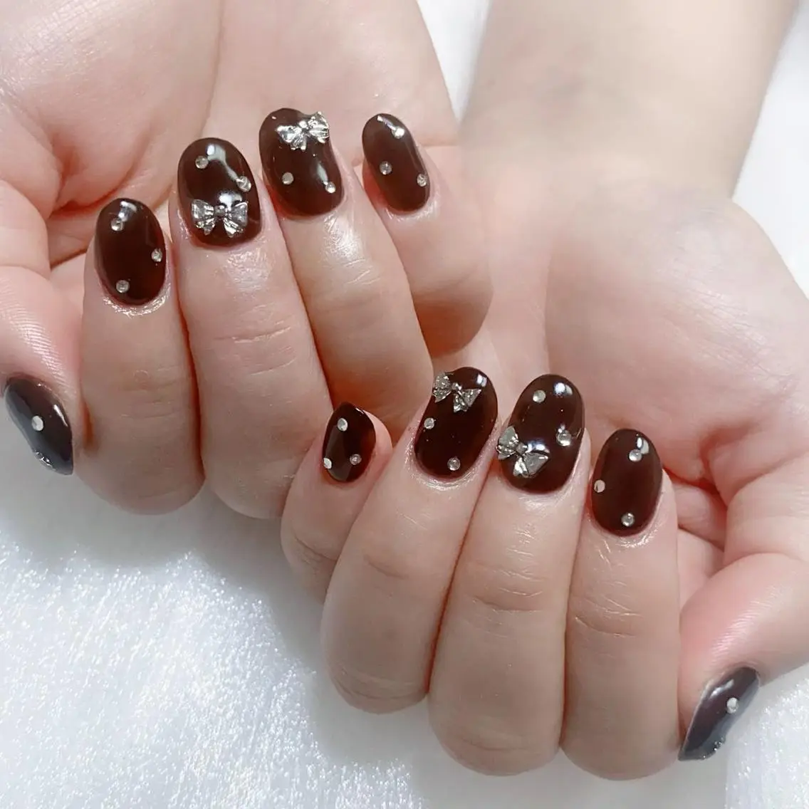 ネイル メンズ 持ち込み ハンドネイル Nail salon 木にいるのネイルデザイン