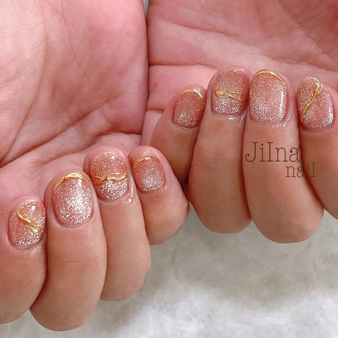 ネイル 持ち込み JiIna nailのネイルデザイン