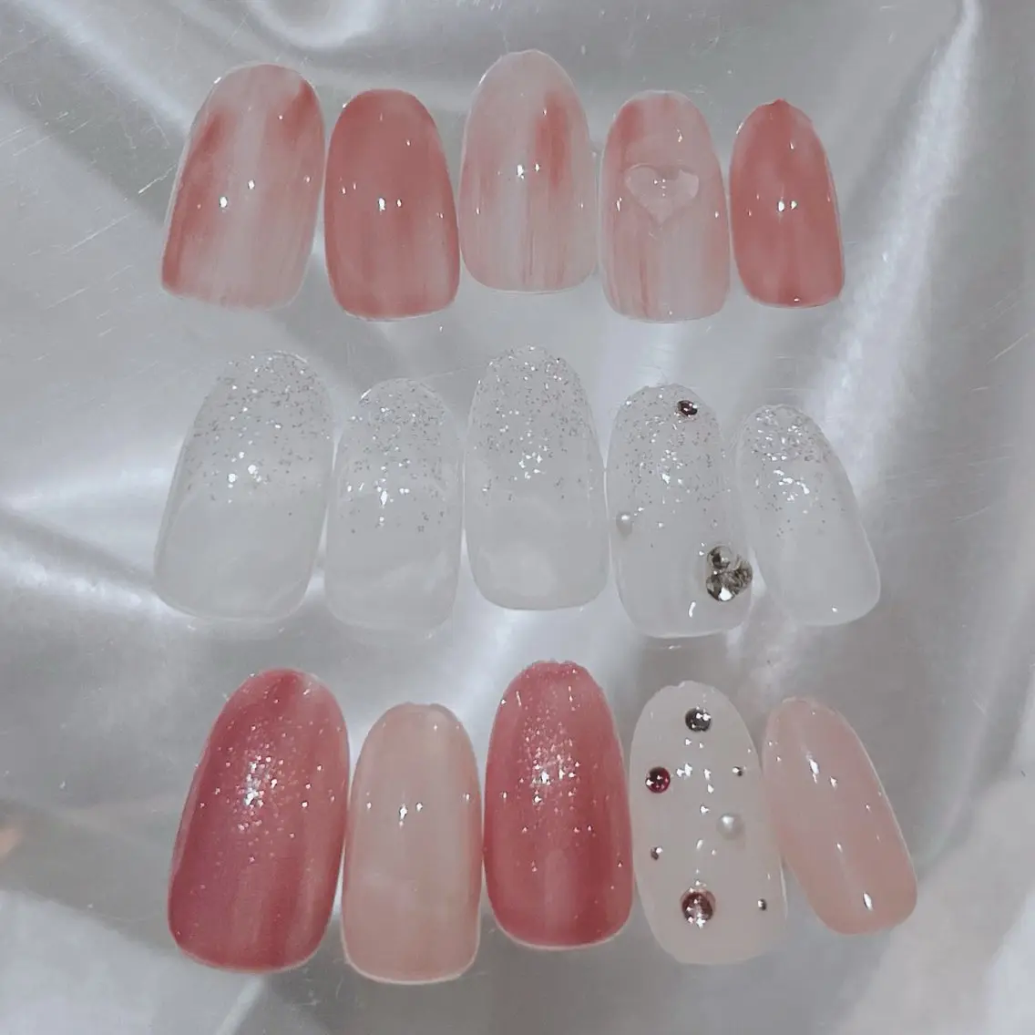 ネイル キラキラネイル Lily仙台♡ KAORIのネイルデザイン