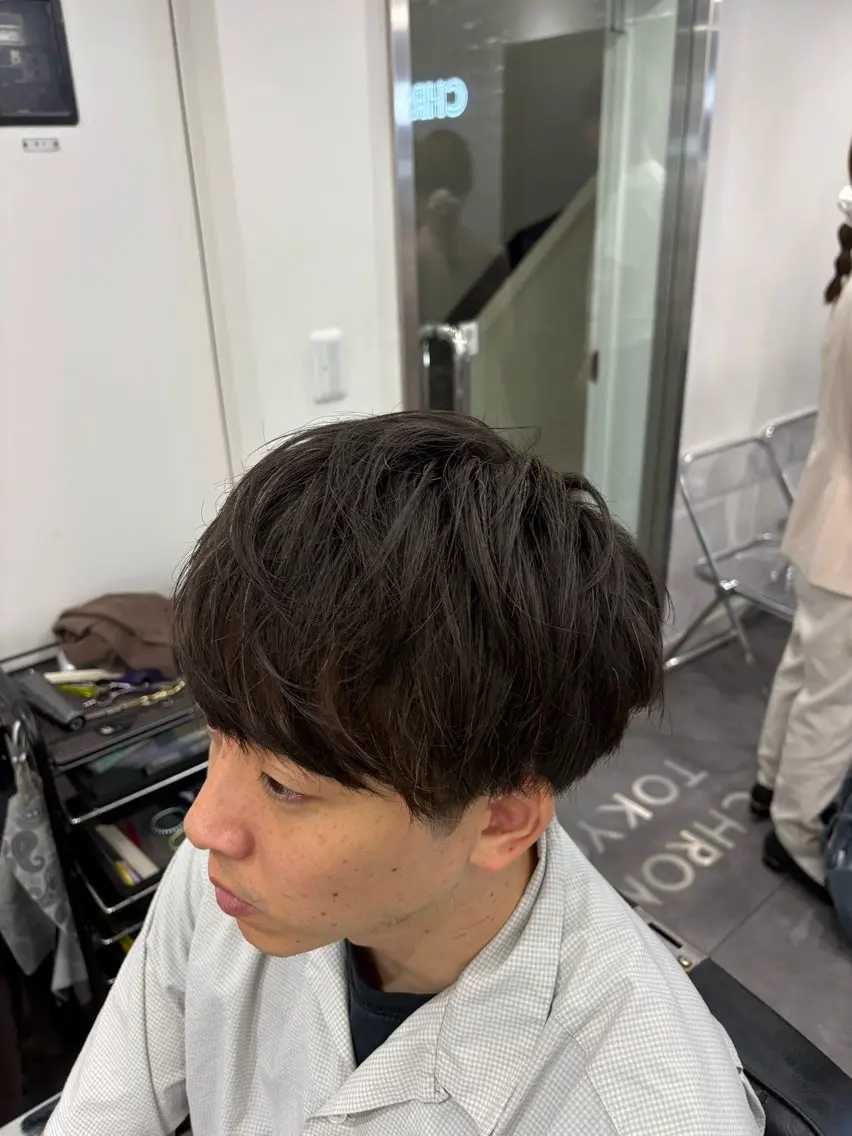 ショート メンズ カット 本間 颯太のヘアスタイル