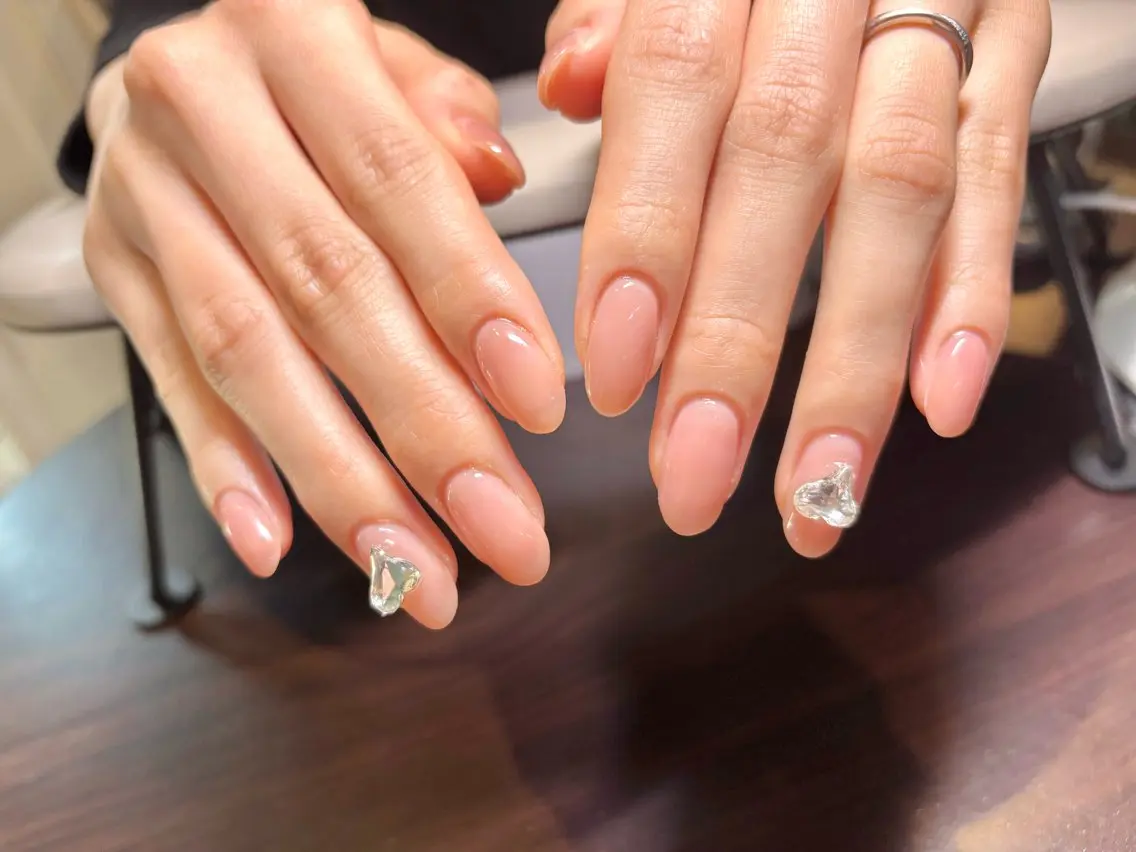 ネイル シンプルネイル ハンドネイル Sakura Hのネイルデザイン