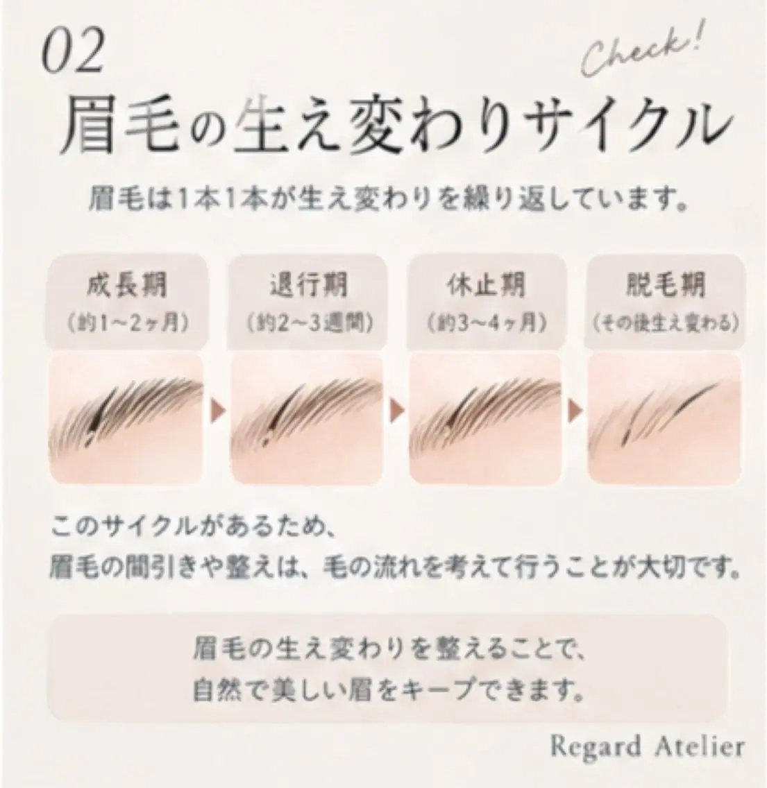 アイブロウ Regard Atelier💠の眉毛・アイブロウイメージ
