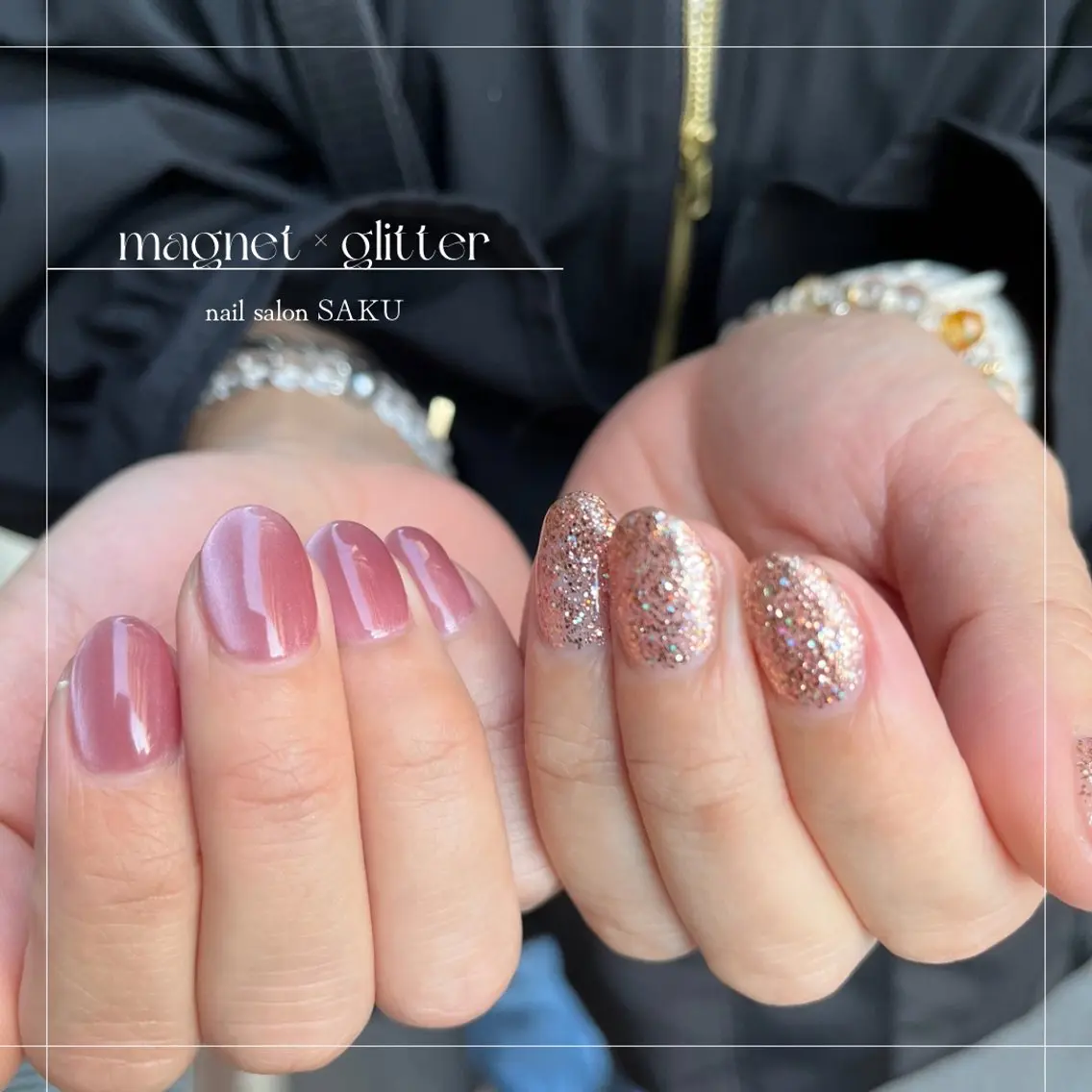 ネイル ニュアンスネイル シンプルネイル ハンドネイル SAKU nail 作島茜のネイルデザイン