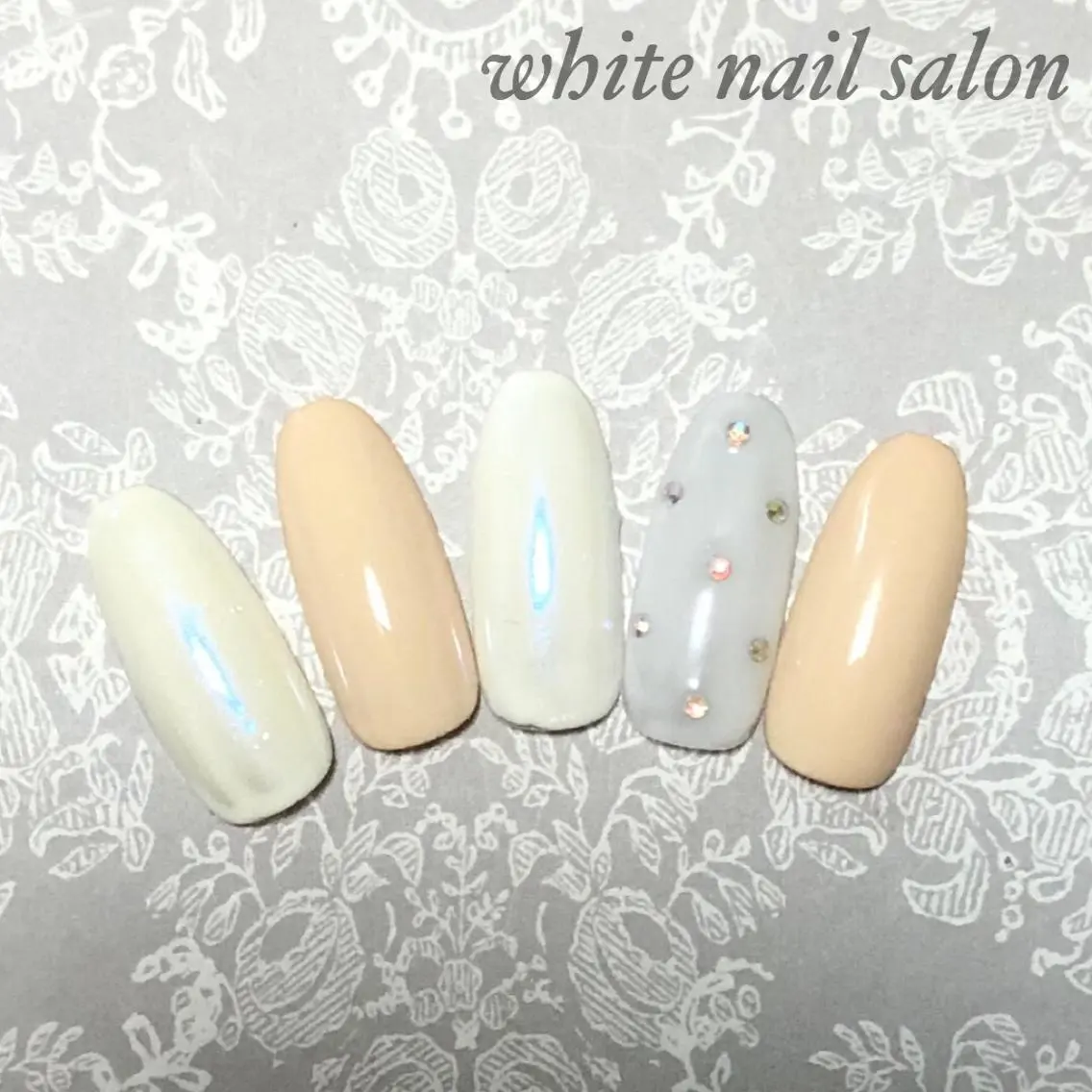 ネイル フットネイル ジェルネイル ハードジェル オフィスネイル スカルプネイル ハンドネイル white nail salonのネイルデザイン