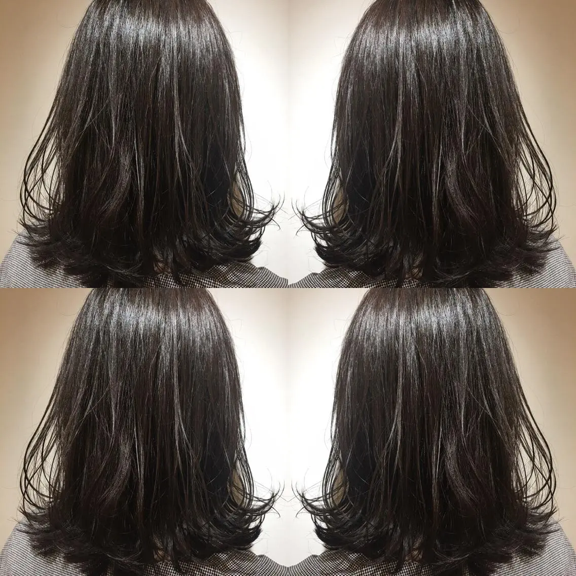 セミロング カラー box mico. mutsumiのヘアスタイル