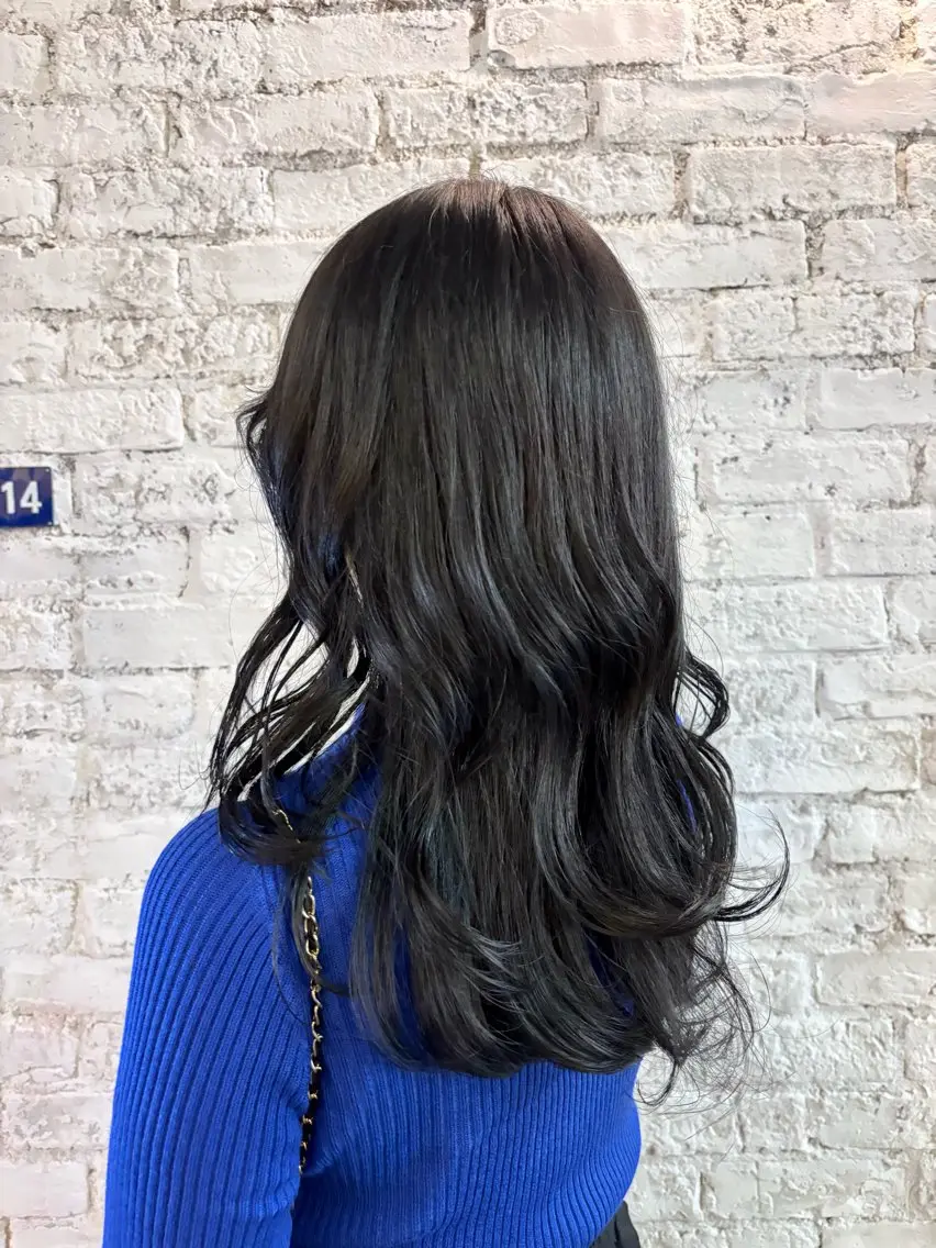 セミロング カラー SHO 👻原宿 /艶カラーのヘアスタイル